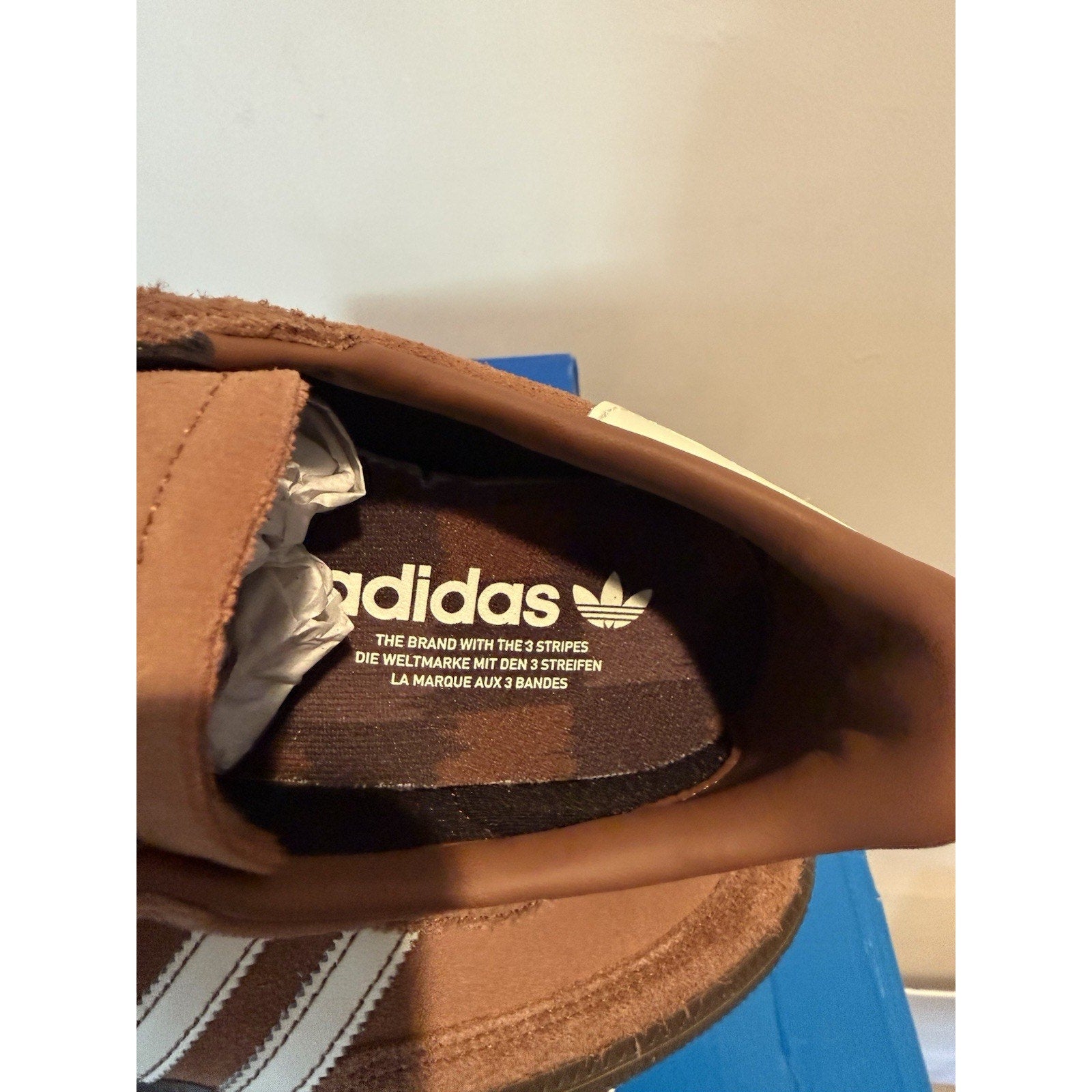 adidas Handball Spezial Preloved Brown/Off White — Men's 7.5