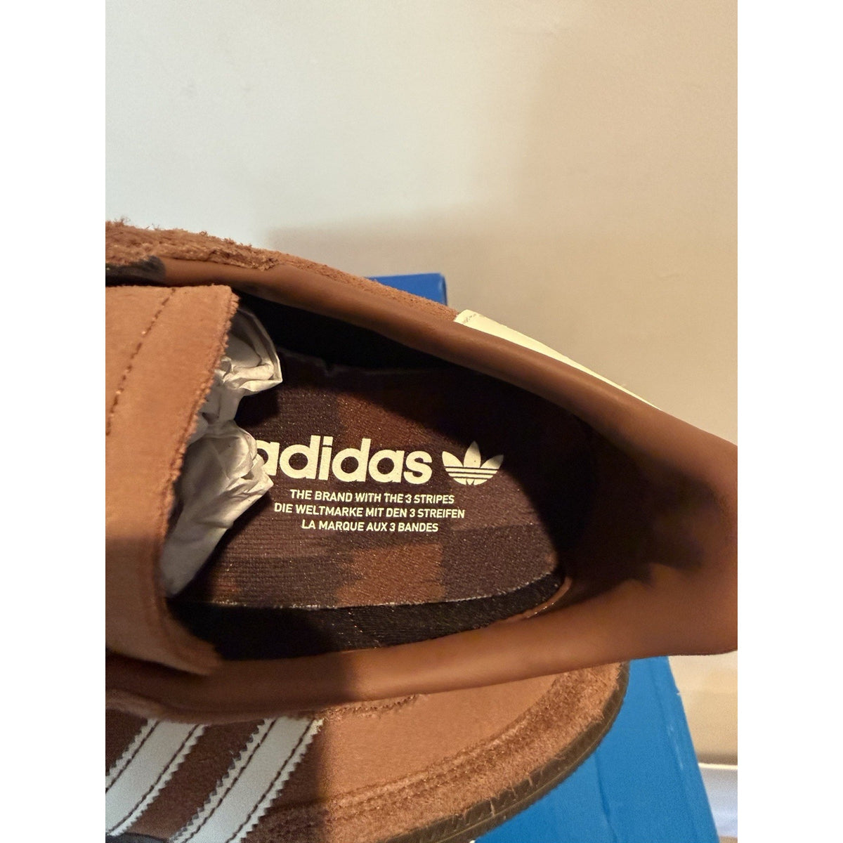 adidas Handball Spezial Preloved Brown/Off White — Men's 7.5