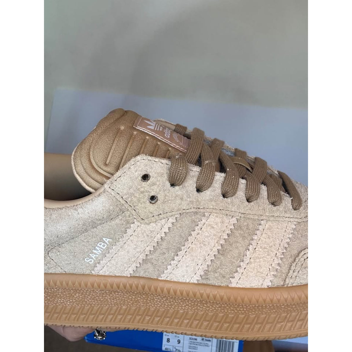 Adidas Samba XLG Tan US Men's 8 / Women's 9