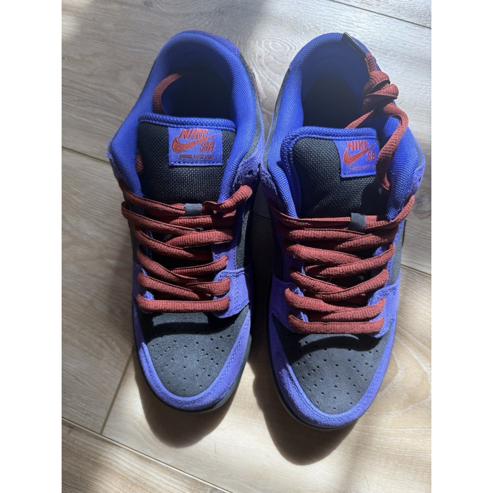 Nike SB Dunk Low Pro Persian Violet Cinnamon HQ1625-500 Size 8.5 New No Lid