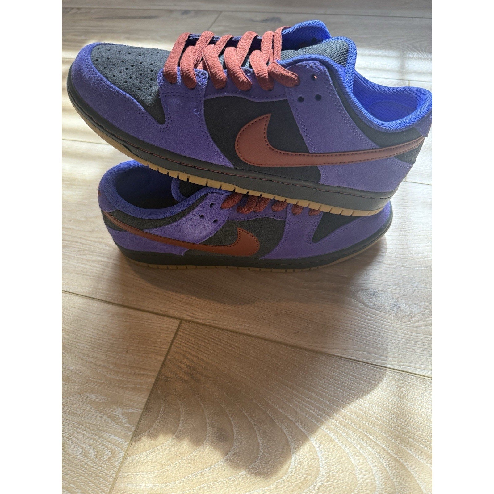 Nike SB Dunk Low Pro Persian Violet Cinnamon HQ1625-500 Size 8.5 New No Lid