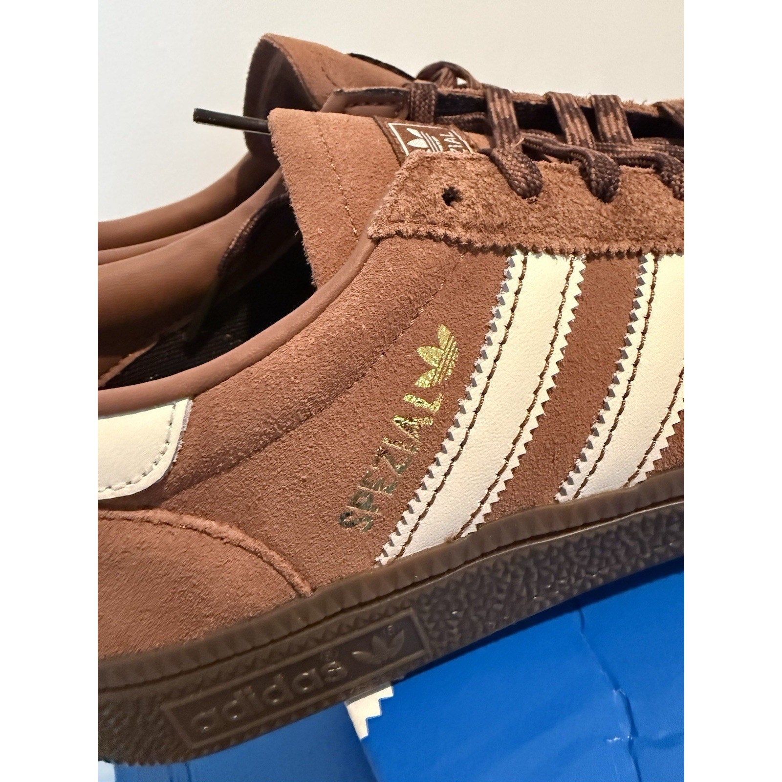 adidas Handball Spezial Preloved Brown/Off White — Men's 7.5