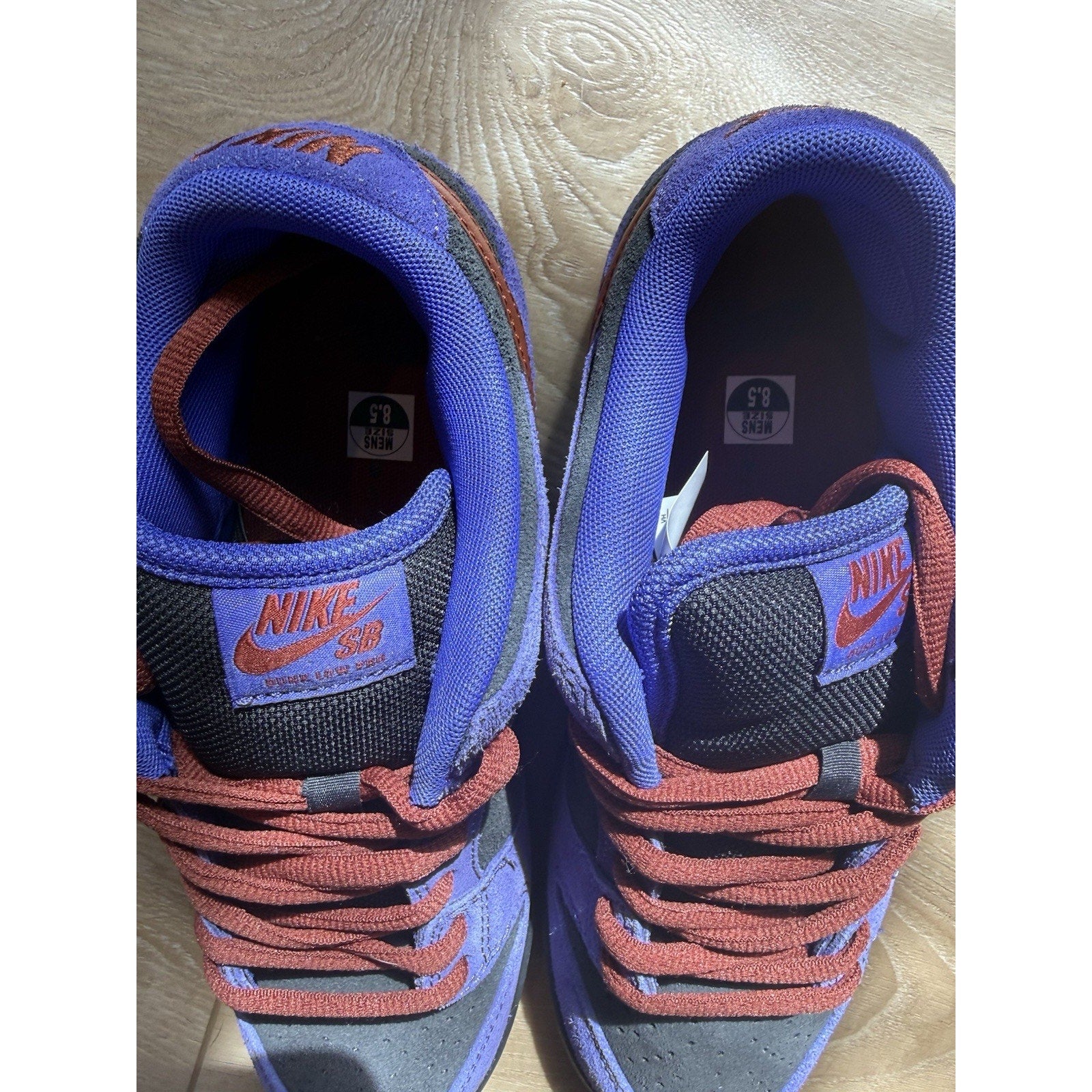 Nike SB Dunk Low Pro Persian Violet Cinnamon HQ1625-500 Size 8.5 New No Lid