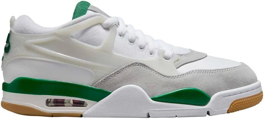 Air Jordan 4 RM GS White/Neutral Grey/Pine Green