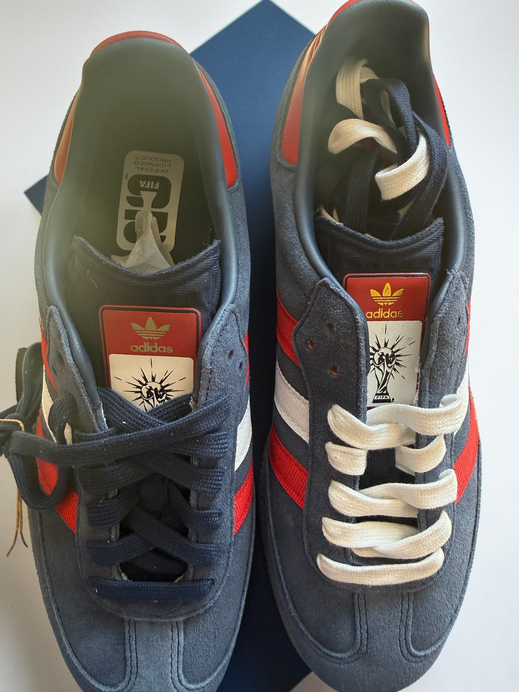 Adidas Samba OG FIFA World Cup 2026 Night Indigo Better Scarlet Size 7