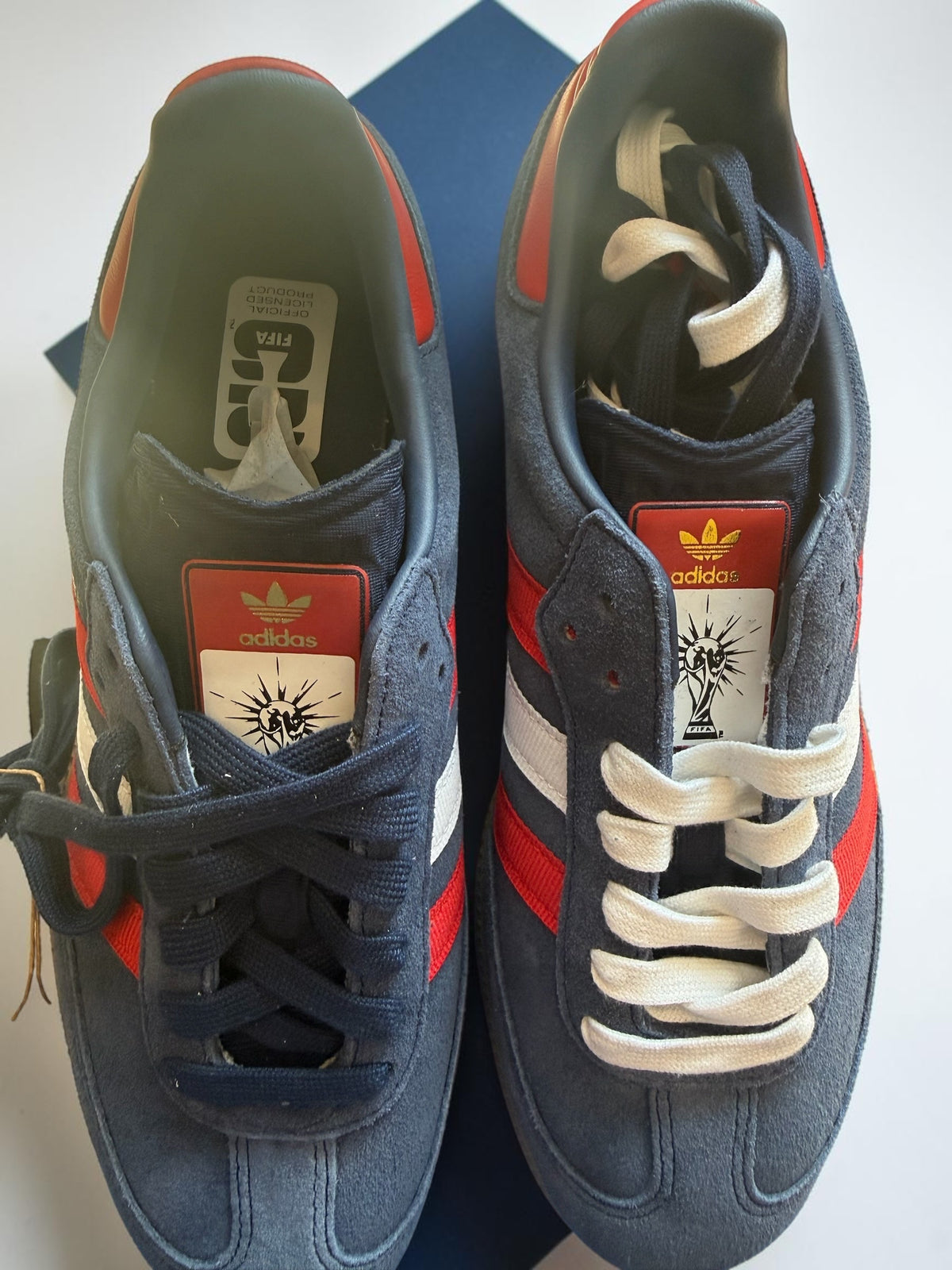 Adidas Samba OG FIFA World Cup 2026 Night Indigo Better Scarlet Size 7