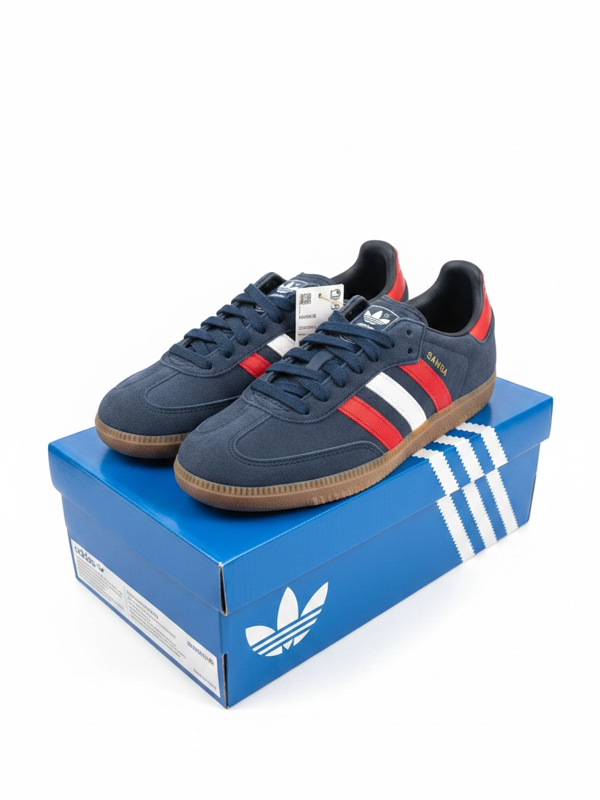 Adidas Samba OG FIFA World Cup 2026 Night Indigo Better Scarlet Size 7