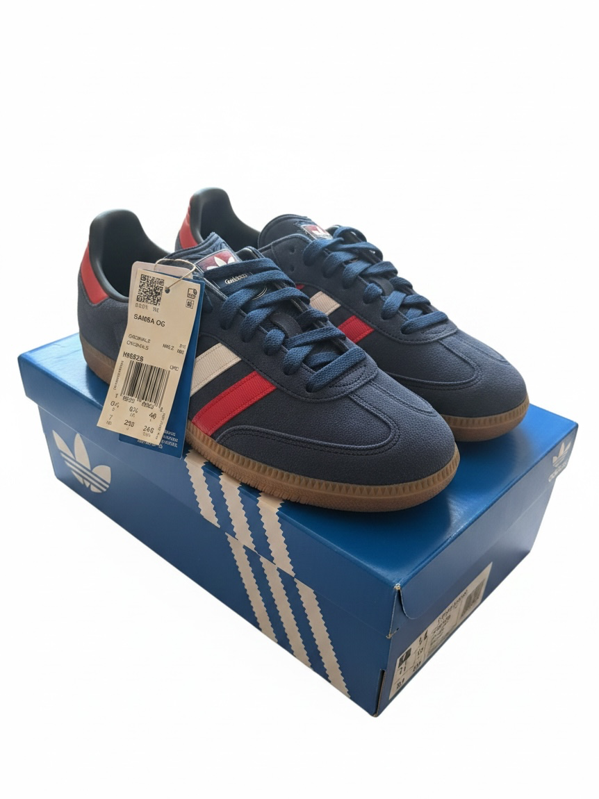 Adidas Samba OG FIFA World Cup 2026 Night Indigo Better Scarlet Size 7