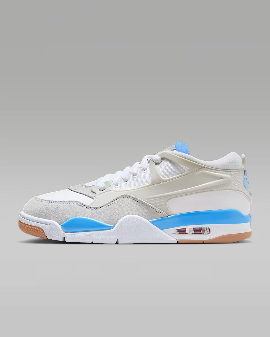 Air Jordan 4 RM GS White/University Blue/Gum – FQ7938-104 (Youth 6.5 / Women's 8)
