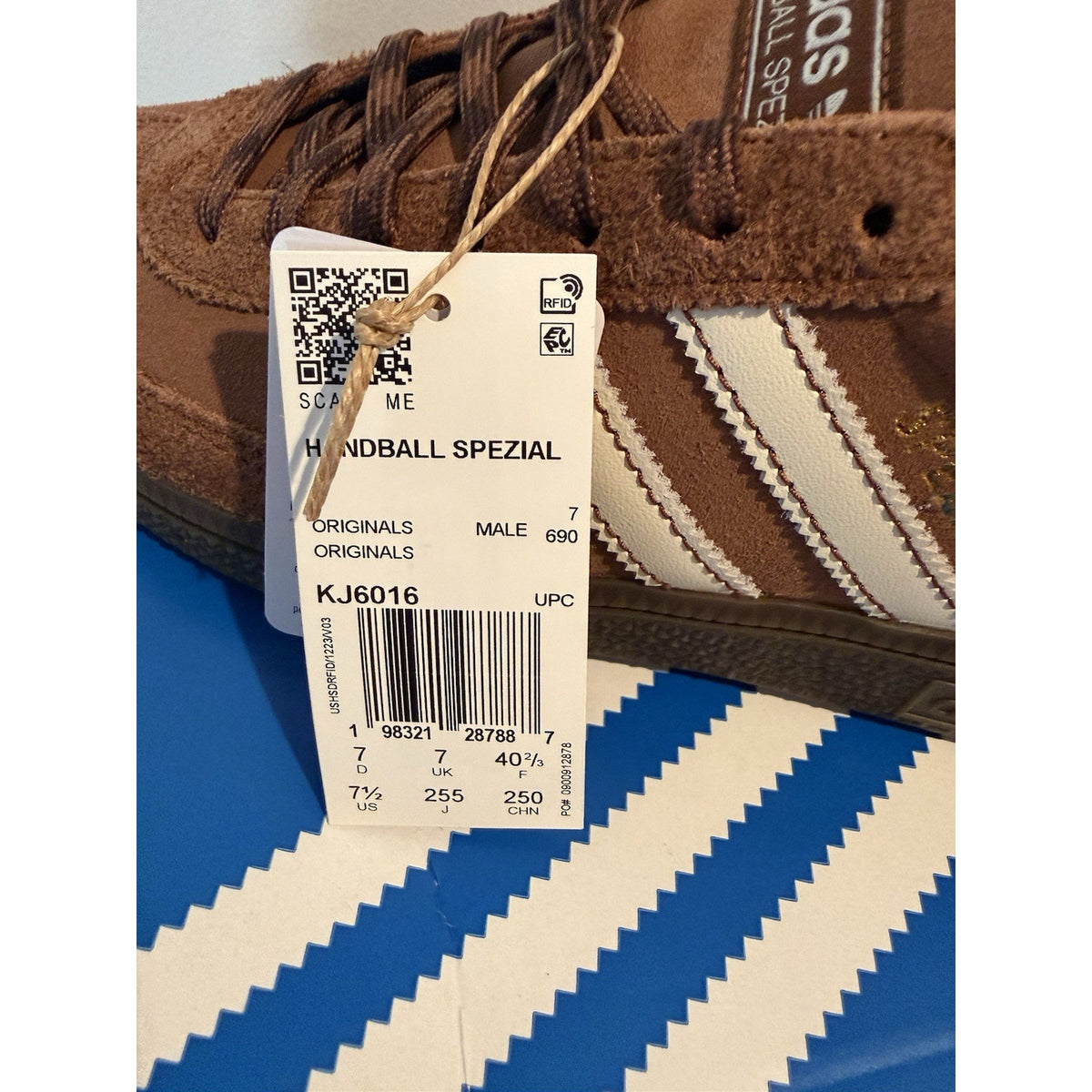 adidas Handball Spezial Preloved Brown/Off White — Men's 7.5