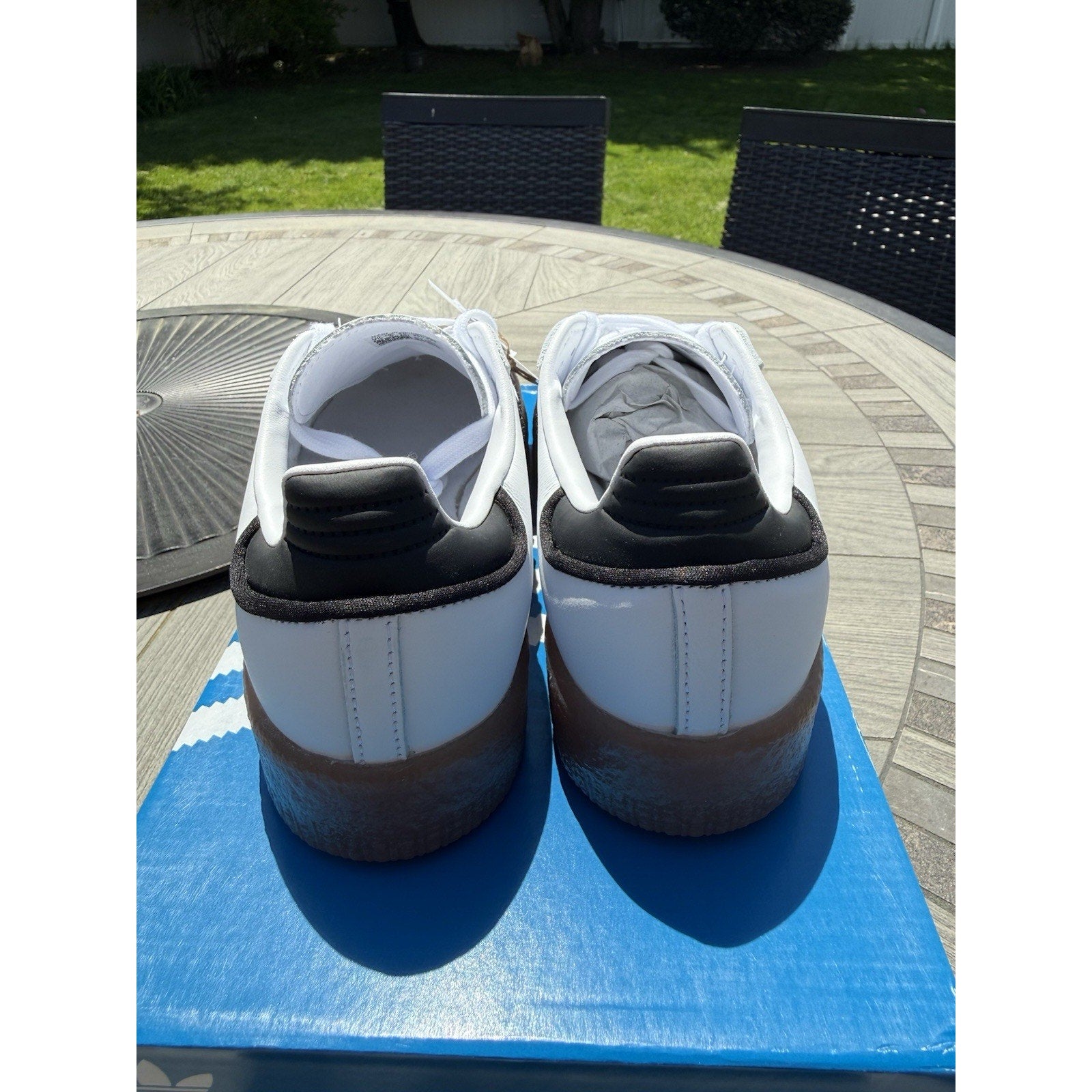 adidas Sambae White Black Gum JI1349 – Women’s – Brand New w/ Box