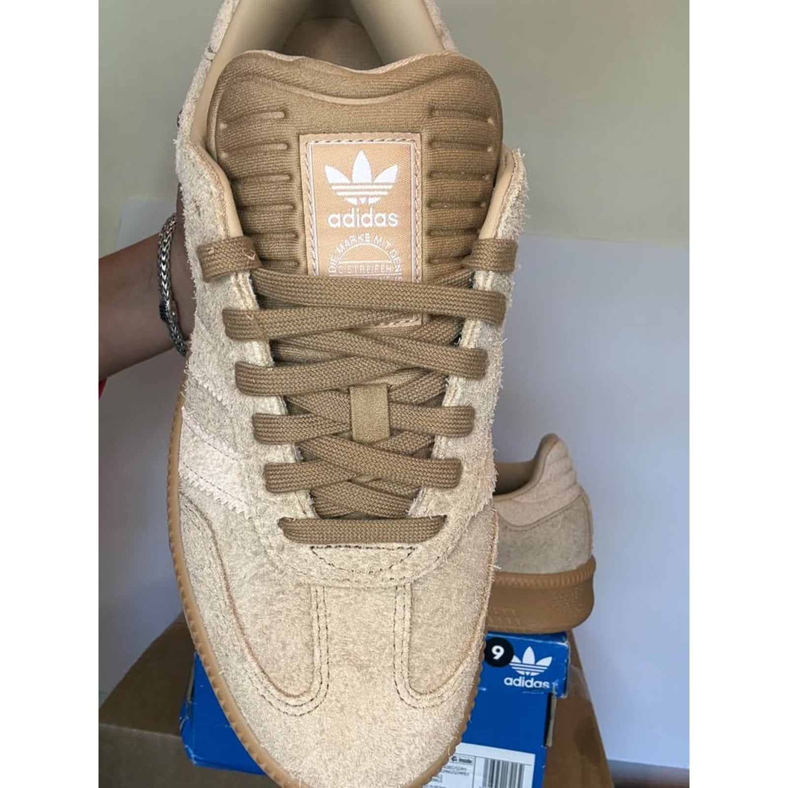 Adidas Samba XLG Tan US Men's 8 / Women's 9